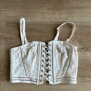 Victoria’s Secret Lace Corset Top